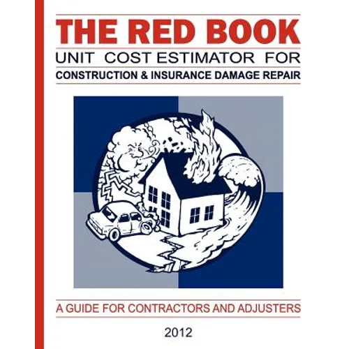 The Red Book Unit Cost Estimator For Construction & Insurance Damage Repair - Paperback
