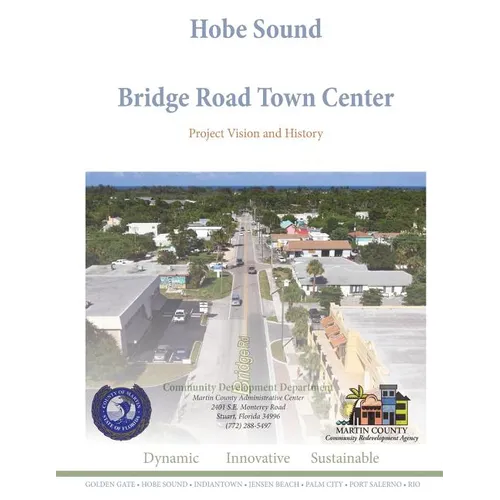 Hobe Sound Bridge Road Town Center: Project Vision and History - Paperback