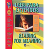 Leer Para Entender: Primer a Tercer Grado - Paperback