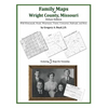 Family Maps of Wright County, Missouri - Paperback
