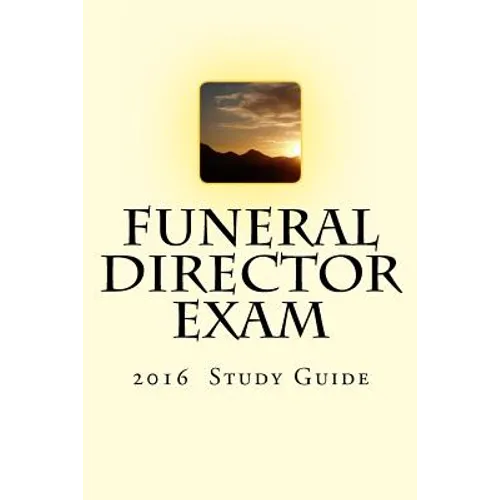 Funeral Director Exam - Paperback
