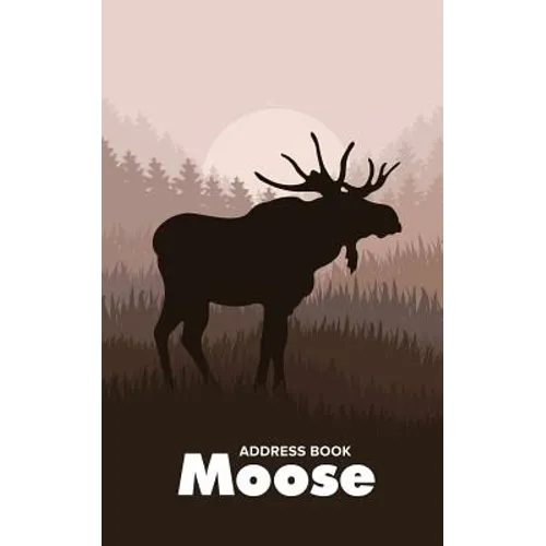 Address Book Moose - Paperback