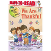 We Are Thankful: Ready-To-Read Level 1 - Hardcover