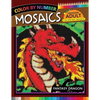 Fantasy Dragon Mosaics Hexagon Coloring Books: Color by Number for Adults Stress Relieving Design - Paperback