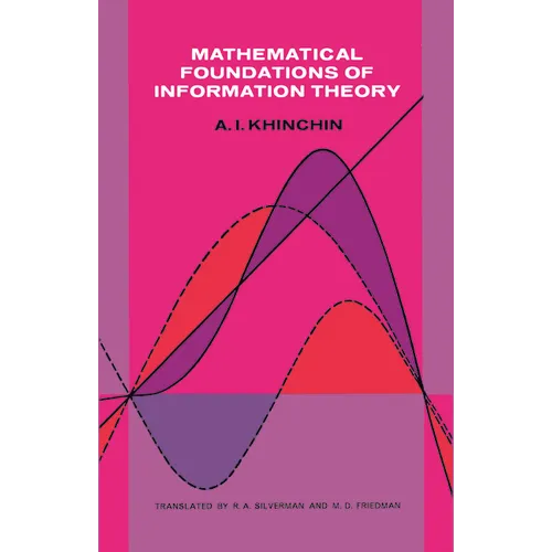 Mathematical Foundations of Information Theory - Paperback