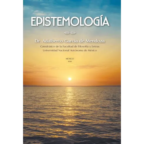Epistemología: Teoria del conocimiento - Hardcover