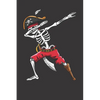 Dabbing Skeleton Pirate: 120 Page Line Notebook for School, Students, Kids & Teens 6" x 9" - Paperback