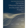 Elementary Differential Equations and Boundary Value Problems, Student Solutions Manual - Paperback