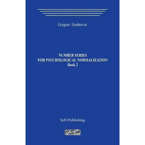 Number Series for Psychological Normalization. Book2 K2 - Paperback