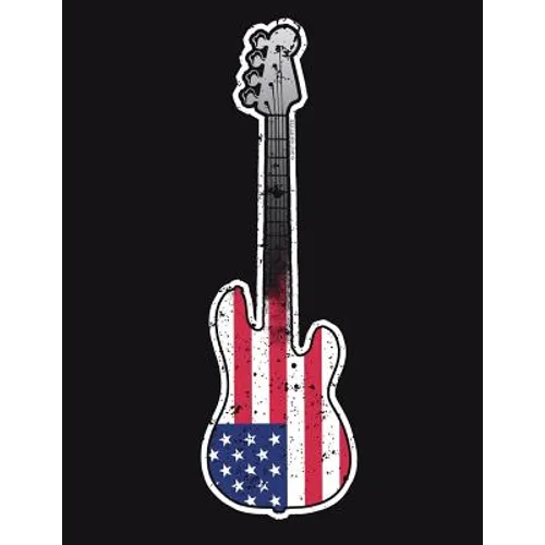 Bass Guitar Tablature EADG Bass Guitar Pick Bassist Guitar Gift Idea - Paperback