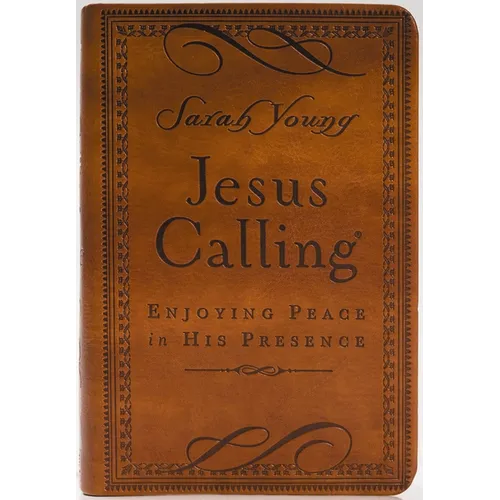 Jesus Calling, Small Brown Leathersoft, with Scripture References: Enjoying Peace in His Presence (a 365-Day Devotional) - Imitation Leather