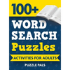 100+ Word Search Puzzles: Activities For Adults - Hardcover