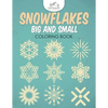 Snowflakes Big and Small Coloring Book - Paperback