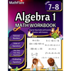 Algebra 1 Workbook 7th and 8th Grade: Grade 7-8 Algebra 1, Rational Numbers, Order of Operations, Solving One-Step and Two-Step Equations, One-Side Eq - Paperback