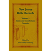New Jersey Bible Records: Volume 2, Salem and Cumberland Counties - Paperback