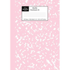 Marble Notebook A5: Pastel Pink Marble Wide Ruled Journal - Paperback