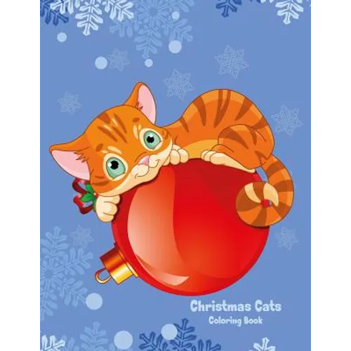 Christmas Cats Coloring Book 1 - Paperback