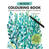 Reverse Coloring Book: Drawing Nature with Inverse Colouring. You Draw the Lines on Beautiful Watercolour Backgrounds - Paperback