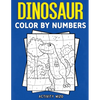 Dinosaur Color By Numbers - Paperback