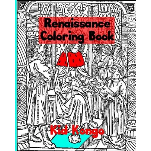 Renaissance Coloring Book - Paperback