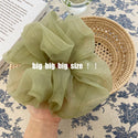 Big Size Organza Hair Scrunchies