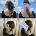 Big Size Organza Hair Scrunchies