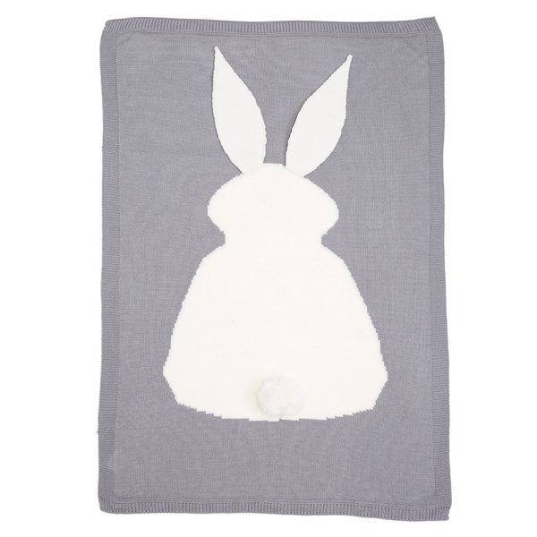 1pc Baby Blankets Swaddle Baby Wrap Knitted Blanket for Kid Rabbit Cartoon Plaid Infant Toddler Bedding Swaddling Let's Make