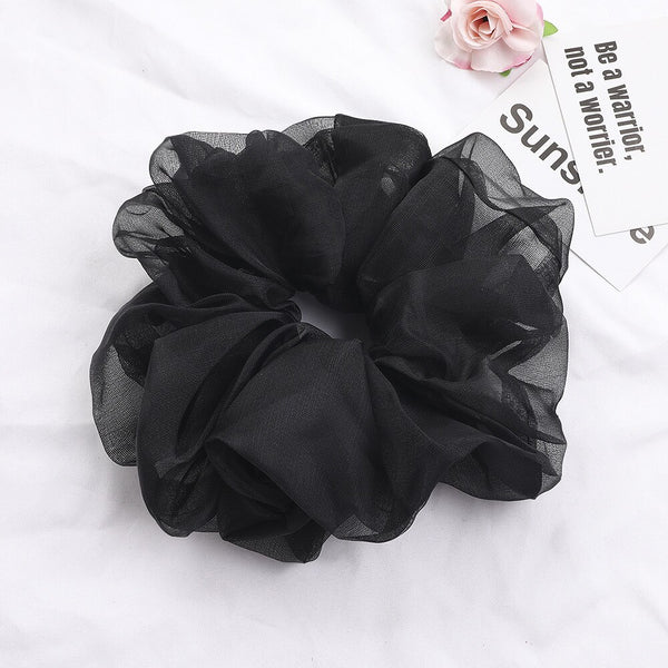 Big Size Organza Hair Scrunchies