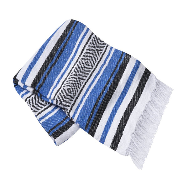 Hand Woven Yoga Blanket Striped