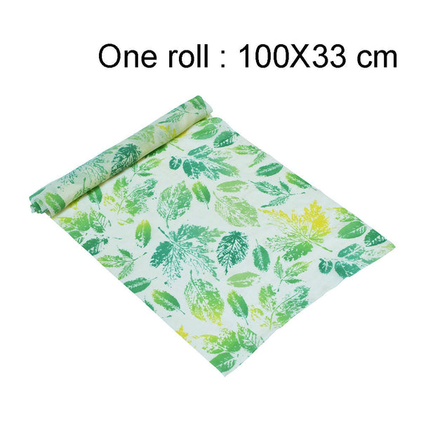 Beeswax Food Wrap Reusable Eco-Friendly Food Cover Sustainable Seal Tree Resin Plant Oils Storage Snack Wraps