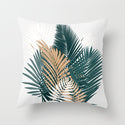 Hot Gold Throw Pillows