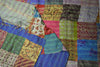 Hand Stitched Kantha  Silk  Vintage Throw