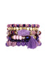 Boho Tassel Charm Bracelet