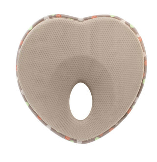 Buy khaki-heart Newborn Infant Anti Roll Pillow Flat Head Neck Prevent Infant Support