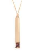 Bar Pendant Necklace
