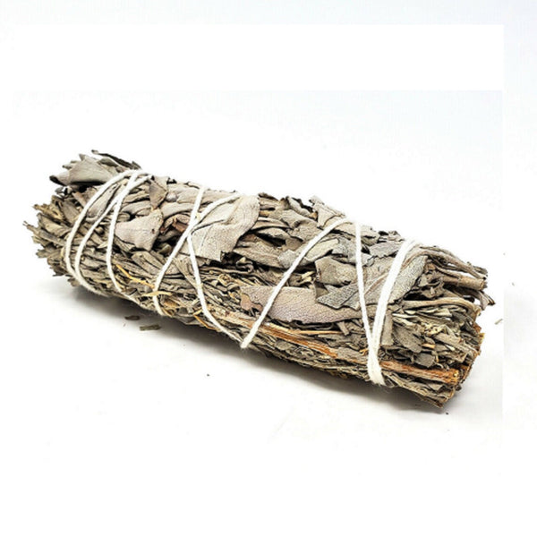 White Sage & Blue Sage Smudge Stick 3-4"