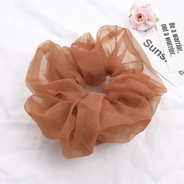 Big Size Organza Hair Scrunchies