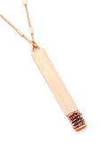 Bar Pendant Necklace