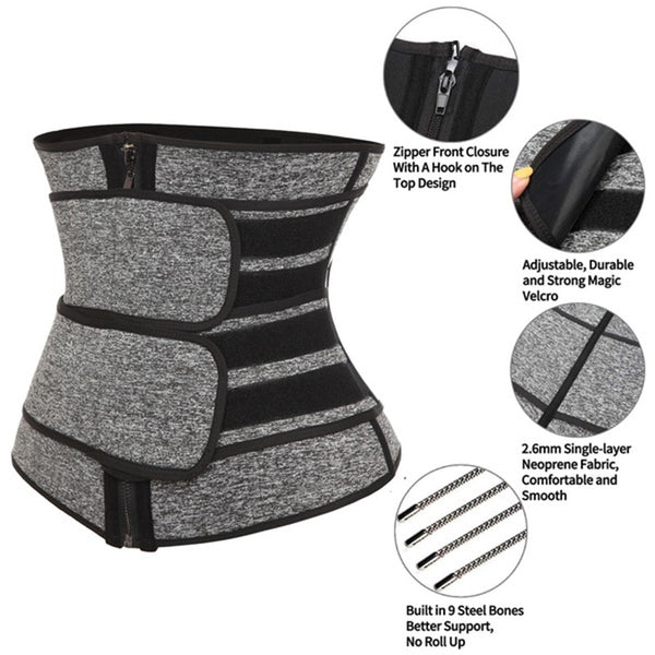 Neoprene Sauna Waist Trainer by Miss Moly