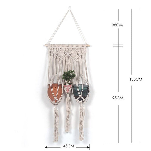 Handmade Wall Hanging Tapestry Macrame