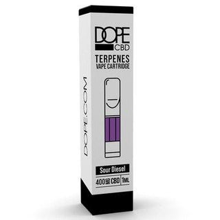 Dope CBD - CBD Cartridge - Sour Diesel With Terpenes - 200mg-400mg