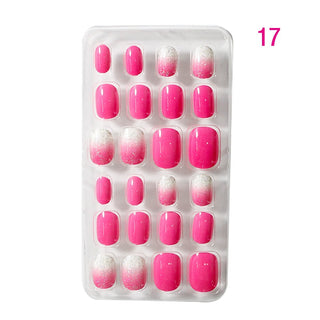 Buy color-17 Kids Easy Apply Salon Girl Nail Art