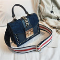 Luxury Small Cross Body Chain Rivet Handbag