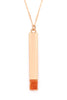 Bar Pendant Necklace