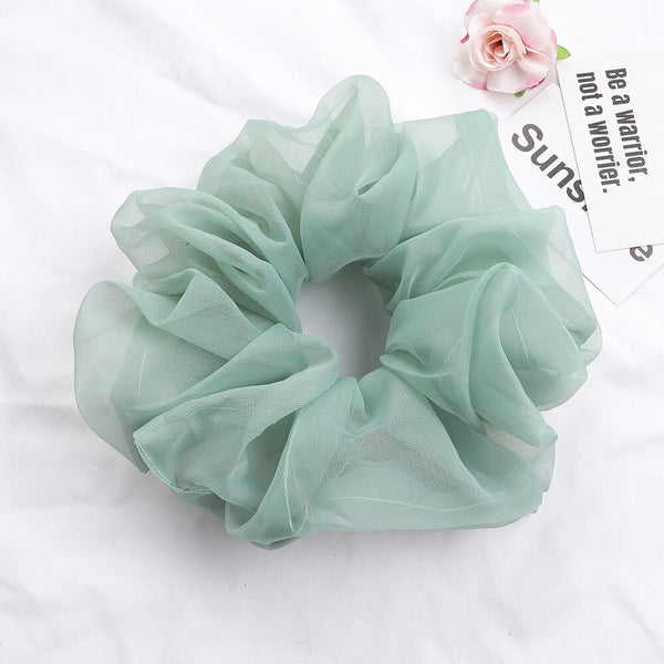 Big Size Organza Hair Scrunchies