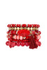 Boho Tassel Charm Bracelet