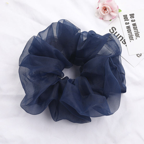 Big Size Organza Hair Scrunchies