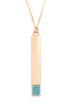 MATTE GOLD TURQUOISE