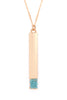 Bar Pendant Necklace