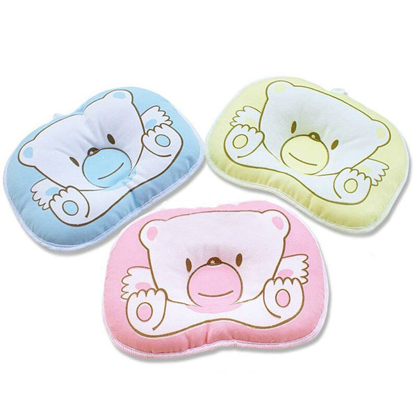 Newborn Infant Anti Roll Pillow Flat Head Neck Prevent Infant Support